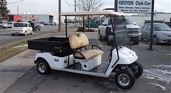 Service of golf carts too