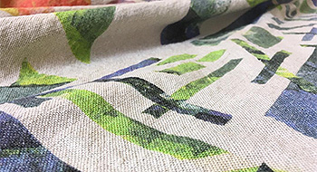 Small scale digital fabric printing on natural fabrics, for small makers and producers, shipping worldwide