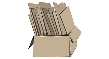 Fabricación de cajas de cartón corrugado y complementos