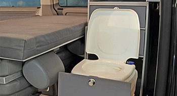 Herstellung und Vertrieb von Campingmöbeln für Vans und Minivans