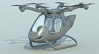 electric aircraft concept