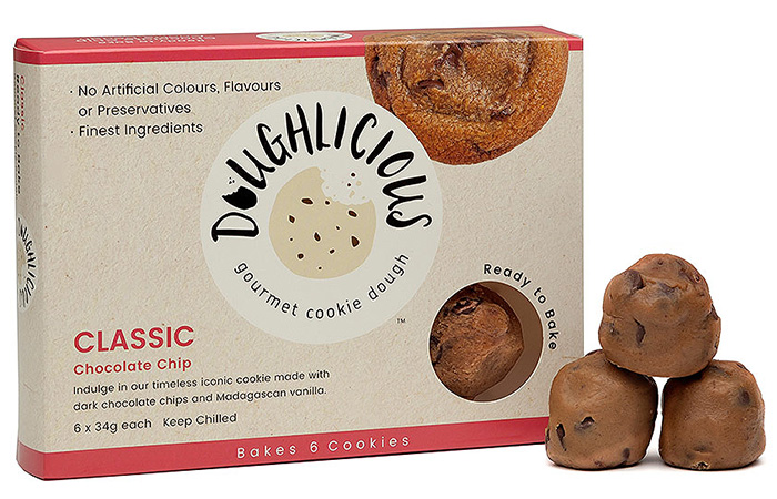 ready-to-bake an ready-to-eat gourmet cookie dough