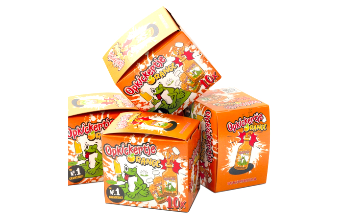Opkickertje Orange